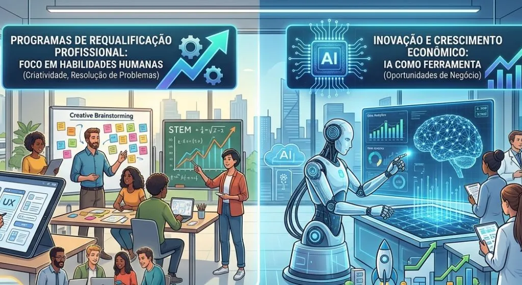 IA no trabalho: O plano dos EUA para salvar empregos na era da IA