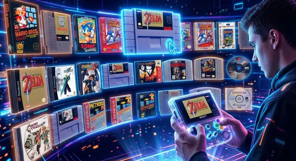 Novo Aplicativo Transforma ROMs em Cartuchos e Discos Retro em 3D