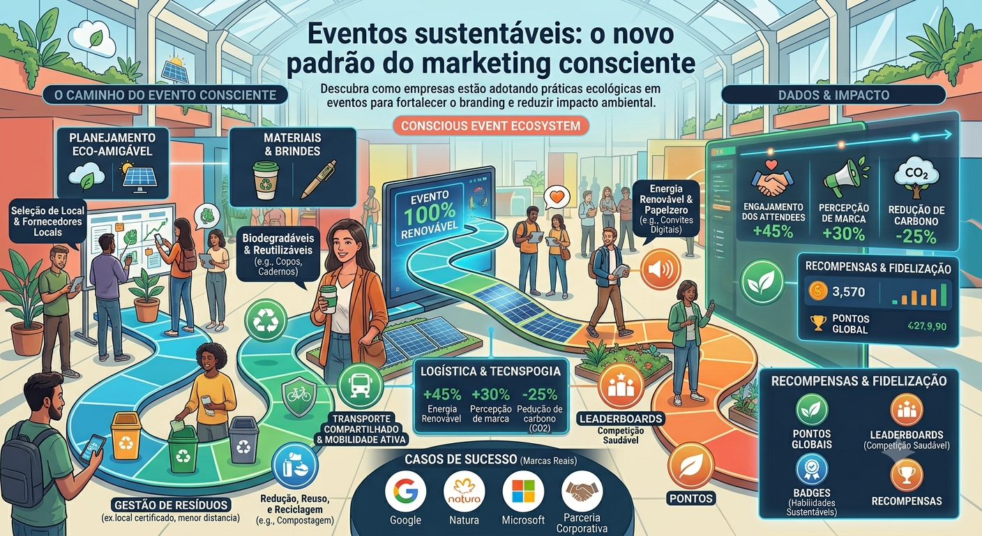 Eventos sustentáveis: o novo padrão do marketing consciente