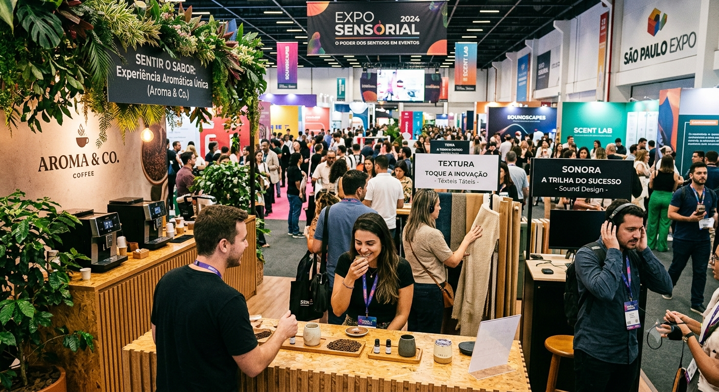 Marketing sensorial: como transformar eventos em experiências memoráveis