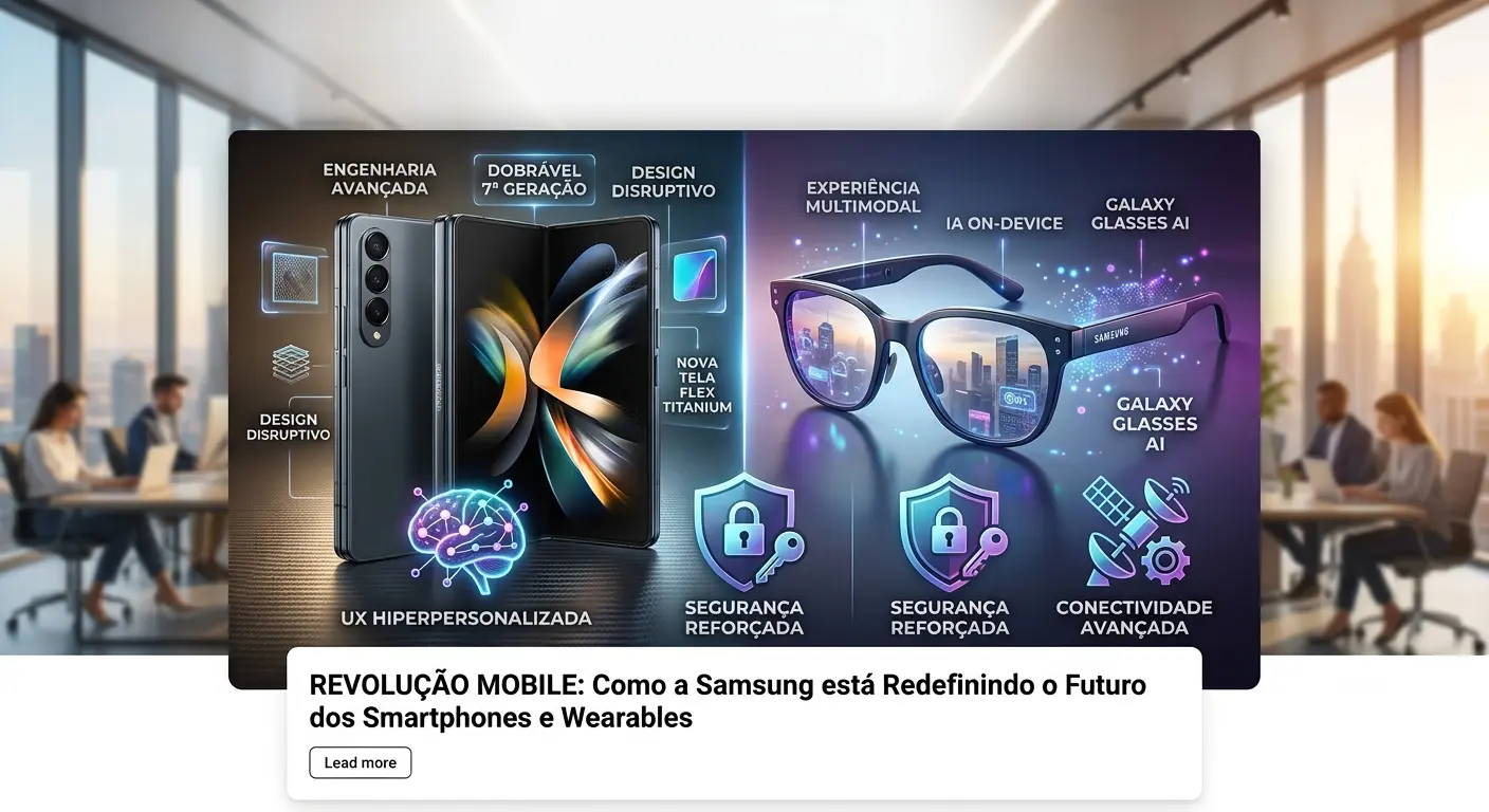 Novos dobráveis, óculos de IA e mais: veja o que esperar do Samsung Galaxy Unpacked 2026
