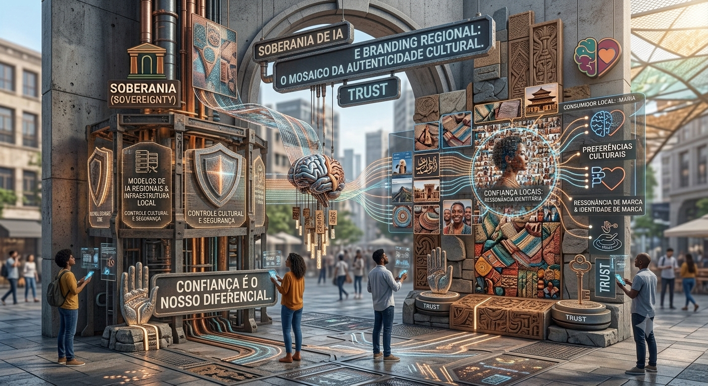 Sovereign AI e Branding Regional: O Consumidor Quer Marcas que Entendam a Sua Cultura