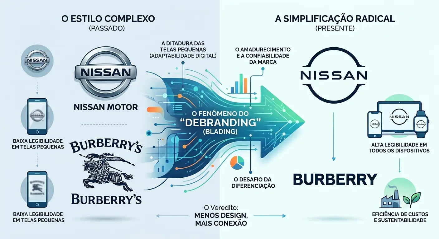 O Fenômeno do "Debranding": Por que as Grandes Marcas Estão Ficando Iguais?