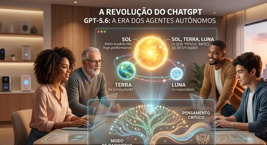 Da Resposta Rápida ao Pensamento Crítico: A Revolução do ChatGPT na Era do GPT-5.6