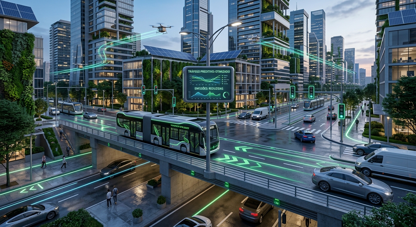 Mobilidade Urbana Eficiente e Cidades Inteligentes: A IA na Gestão do Espaço Urbano
