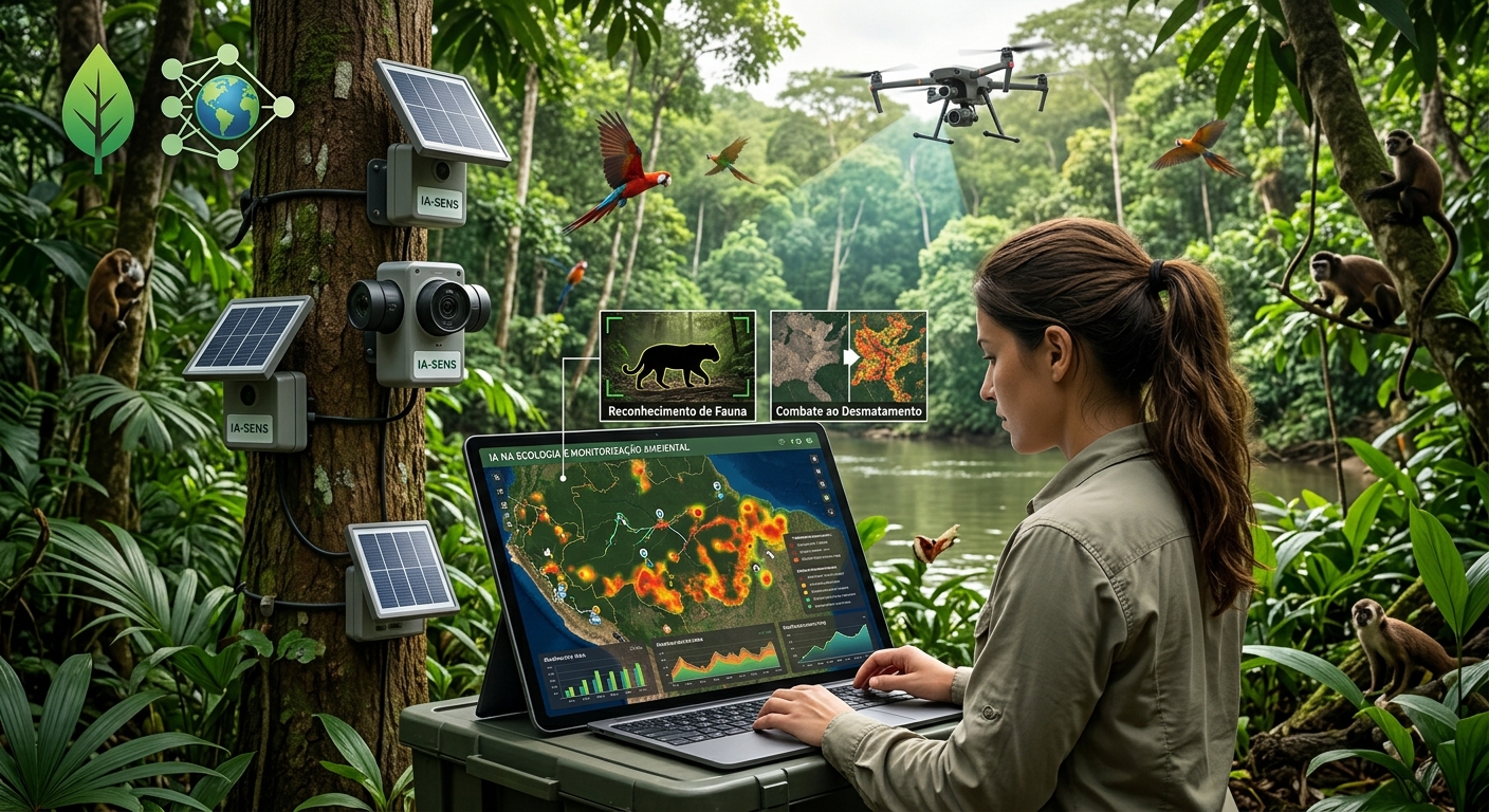 Inteligência Artificial e Ecologia: Tecnologia em Defesa do Planeta