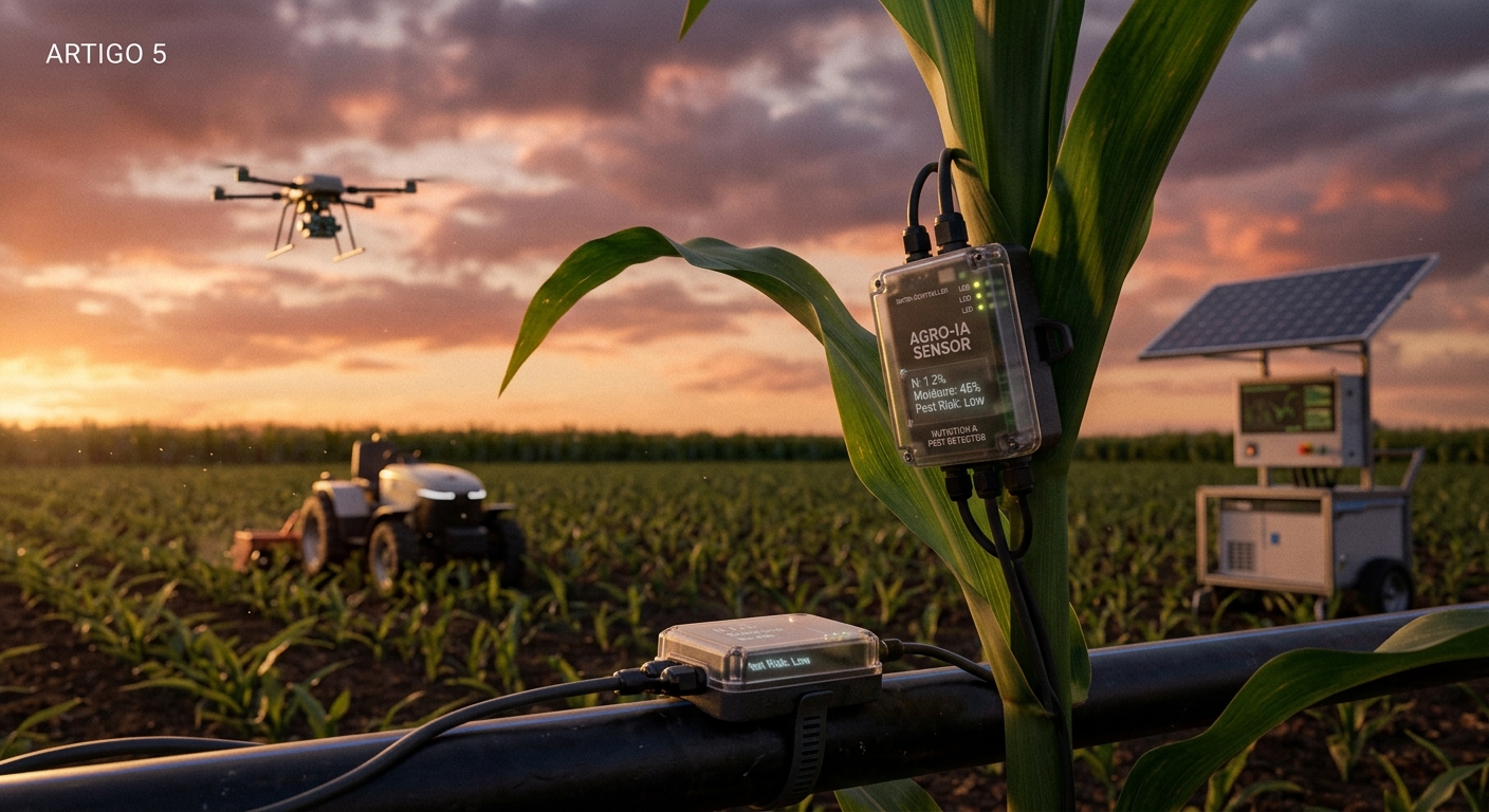 Agronomia Digital: A Inteligência Artificial Otimiza do Plantio à Colheita