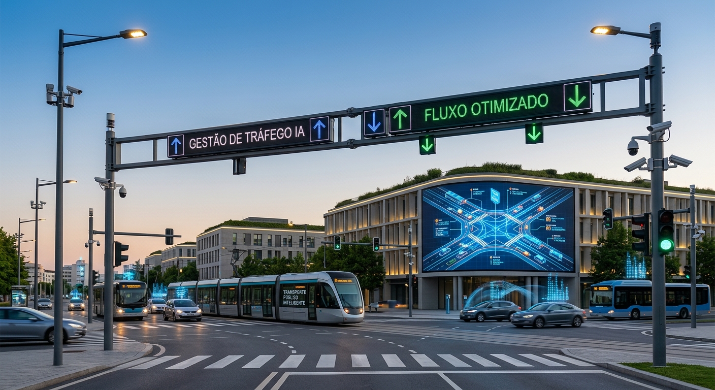 Mobilidade Urbana Inteligente: Como a IA Otimiza o Trânsito das Cidades