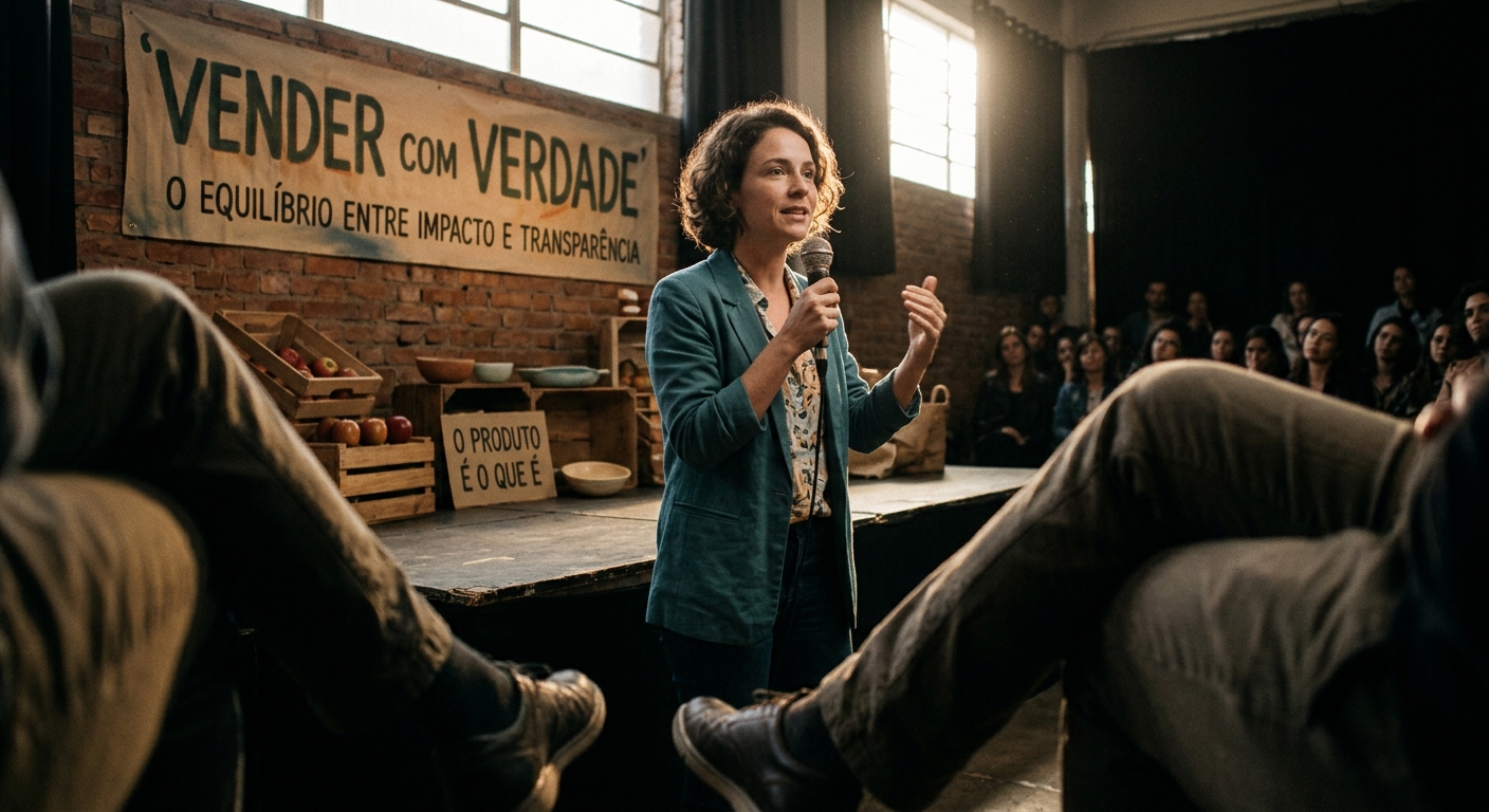A Arte de Vender com Verdade: O Equilíbrio Entre Impacto e Transparência