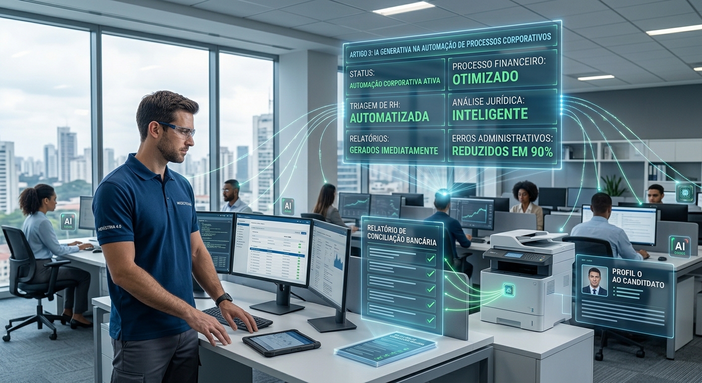 IA Generativa na Automação de Processos Corporativos